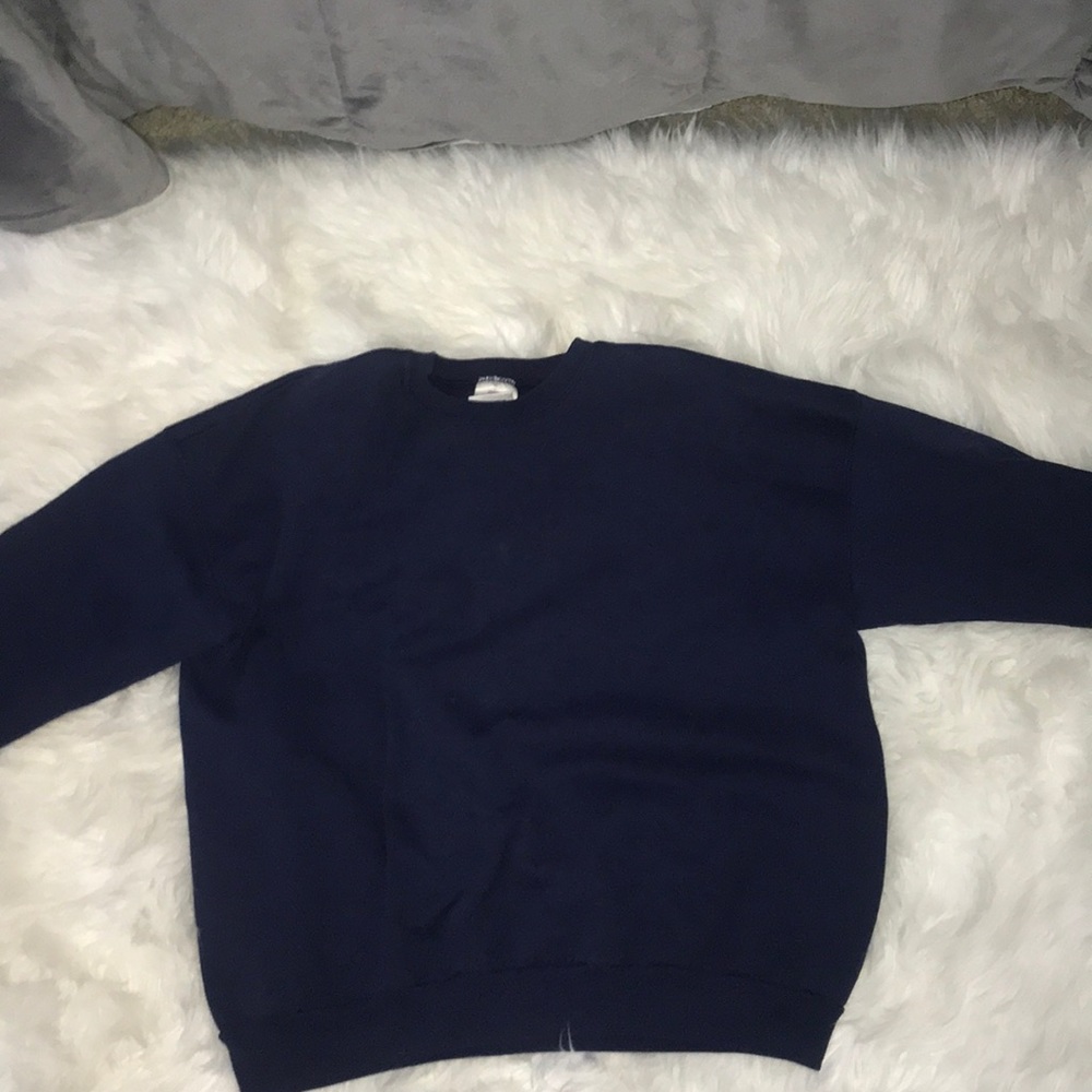 navy blue sweater